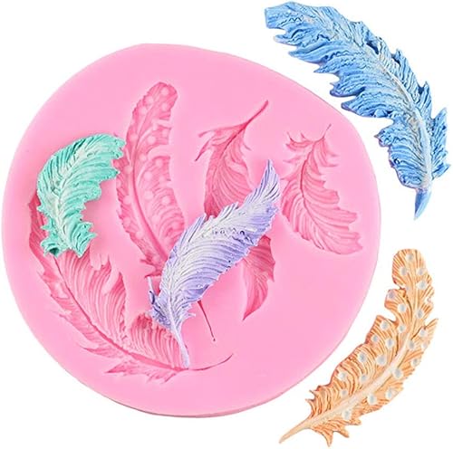 Miniatura 6 de AKOAK 2 moldes de silicona para fondant, herramientas de horneado hechas a mano para fondant, chocolate, caramelo, pastel, decoración, arcilla