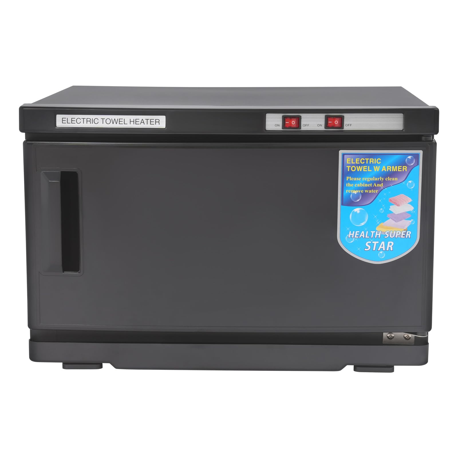 206W Grosses Volumen Handtuchwärmer UV-Licht Sterilisator UV-Sterilisation Elektrisch Schönheitssalon Kompressenwärmer 360° Heizung Handtücher für Schönheit, Salon, Spa 45x39x30cm, 25L