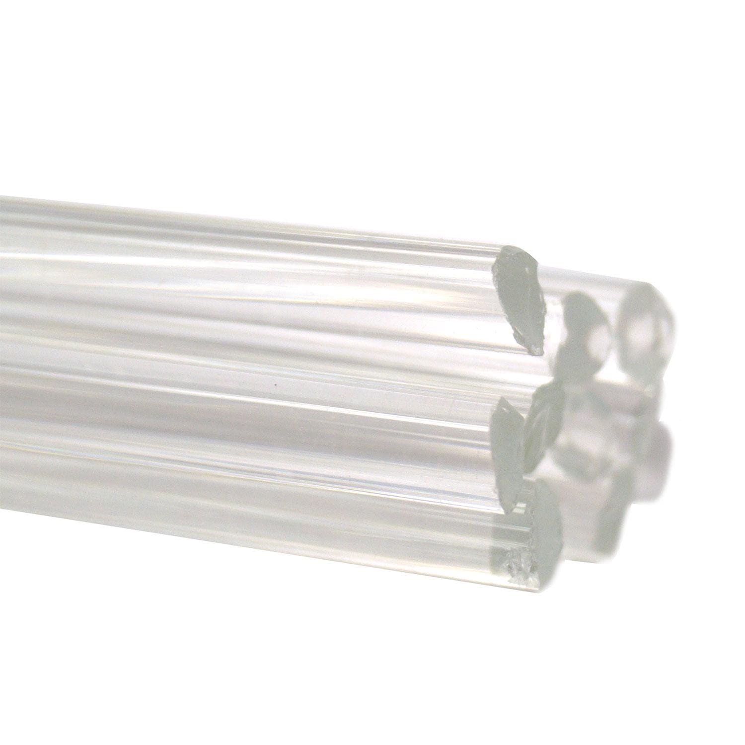 Crystal Clear Transparent Rods - 90 Coe
