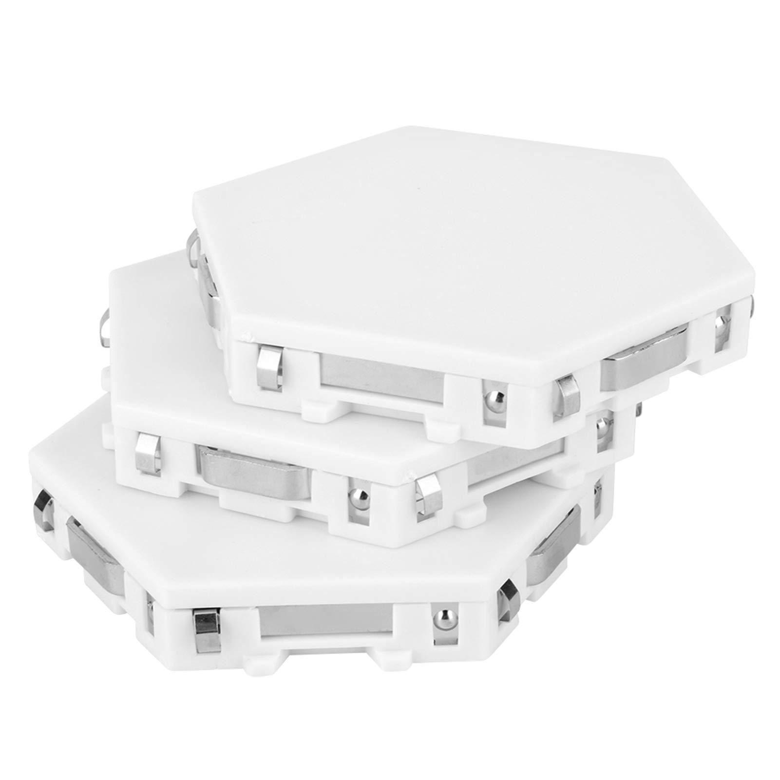 Luci a LED Esagonali, Moderna Lampada da Parete a LED Fai-da-Te Combinata a Forma Esagonale Semplice, Decorazione delle Camere da Letto della Sala da Pranzo(EU Plug 110-240V)