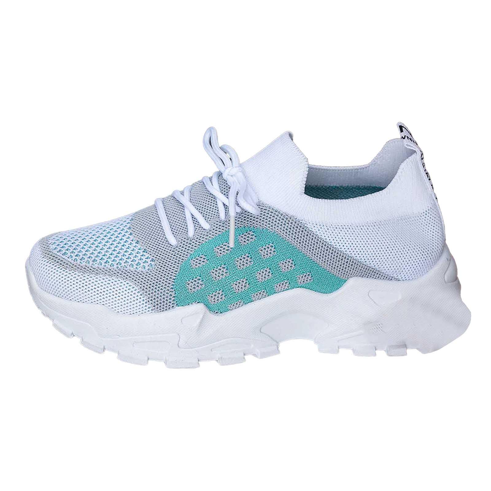 2026 Running Shoes Women's Possession Platform Sneaker (Grey, 3.5)