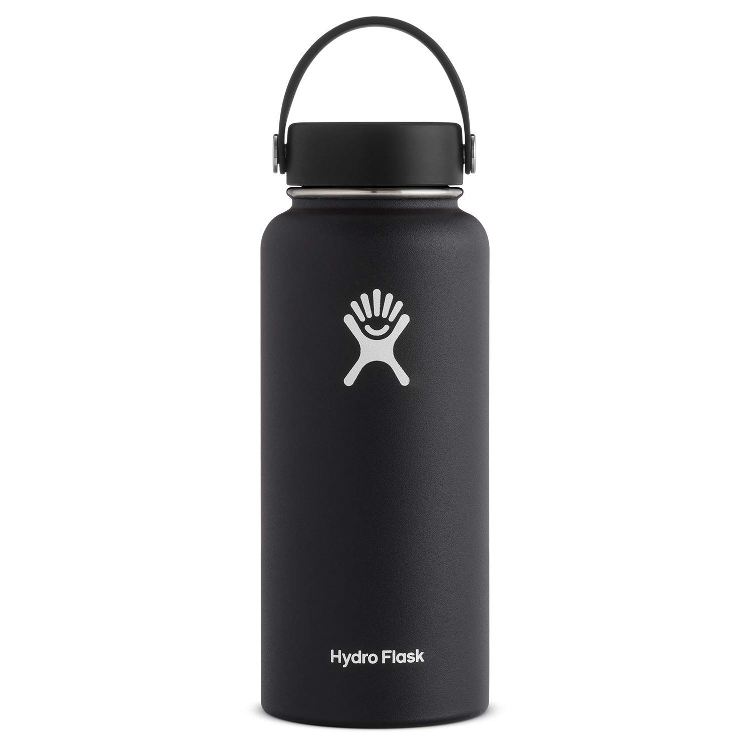 Amazon｜Hydro Flask ハイドロフラスコ Black Stainless Steel Water