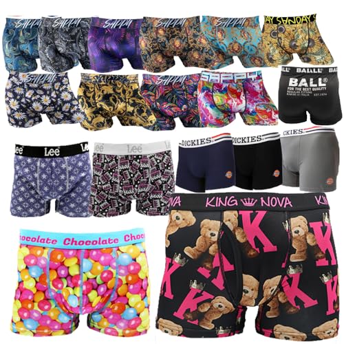 [株式会社三橋商事] ブランドボクサーパンツ7枚組福袋アソートセット (LL)のサムネイル