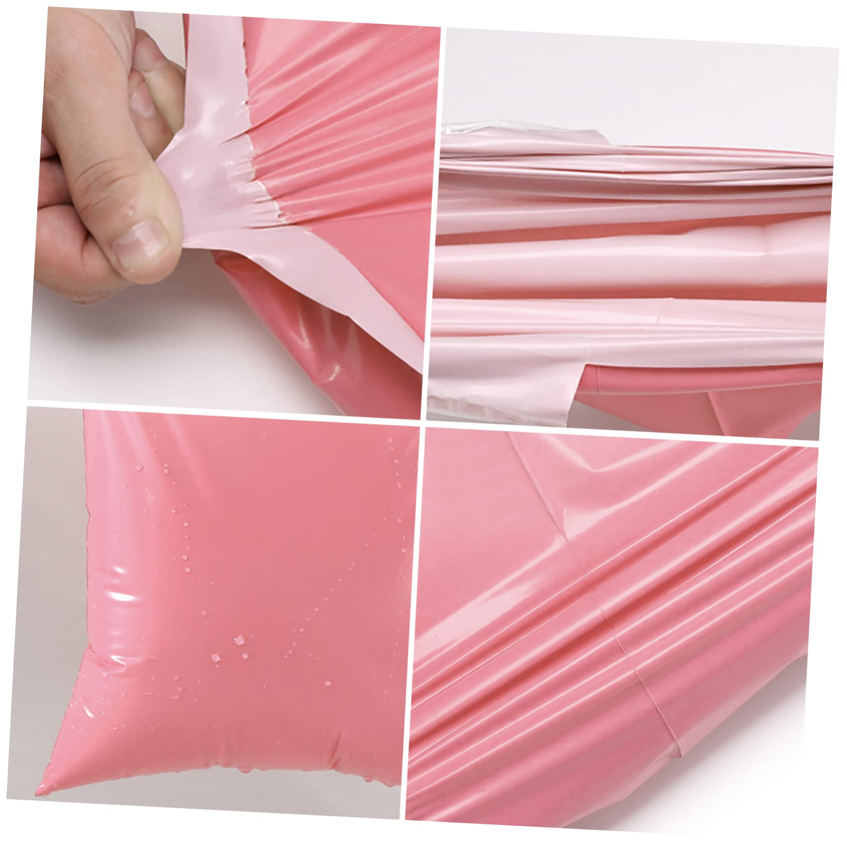 NUOBESTY 200pezzi Buste Impermeabili Per Spedizioni Autosigillanti Chiusura Antimanomissione Resistente All Acqua Sporco Adatto Per Articoli Di Medie Dimensioni Come Magliette Jeans e Prodo