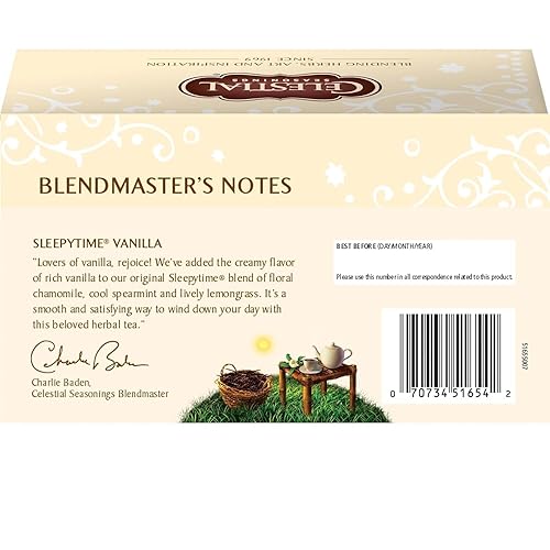 Miniatura 2 de Celestial Seasonings Té de hierbas, vainilla Sleepytime, 20 unidades