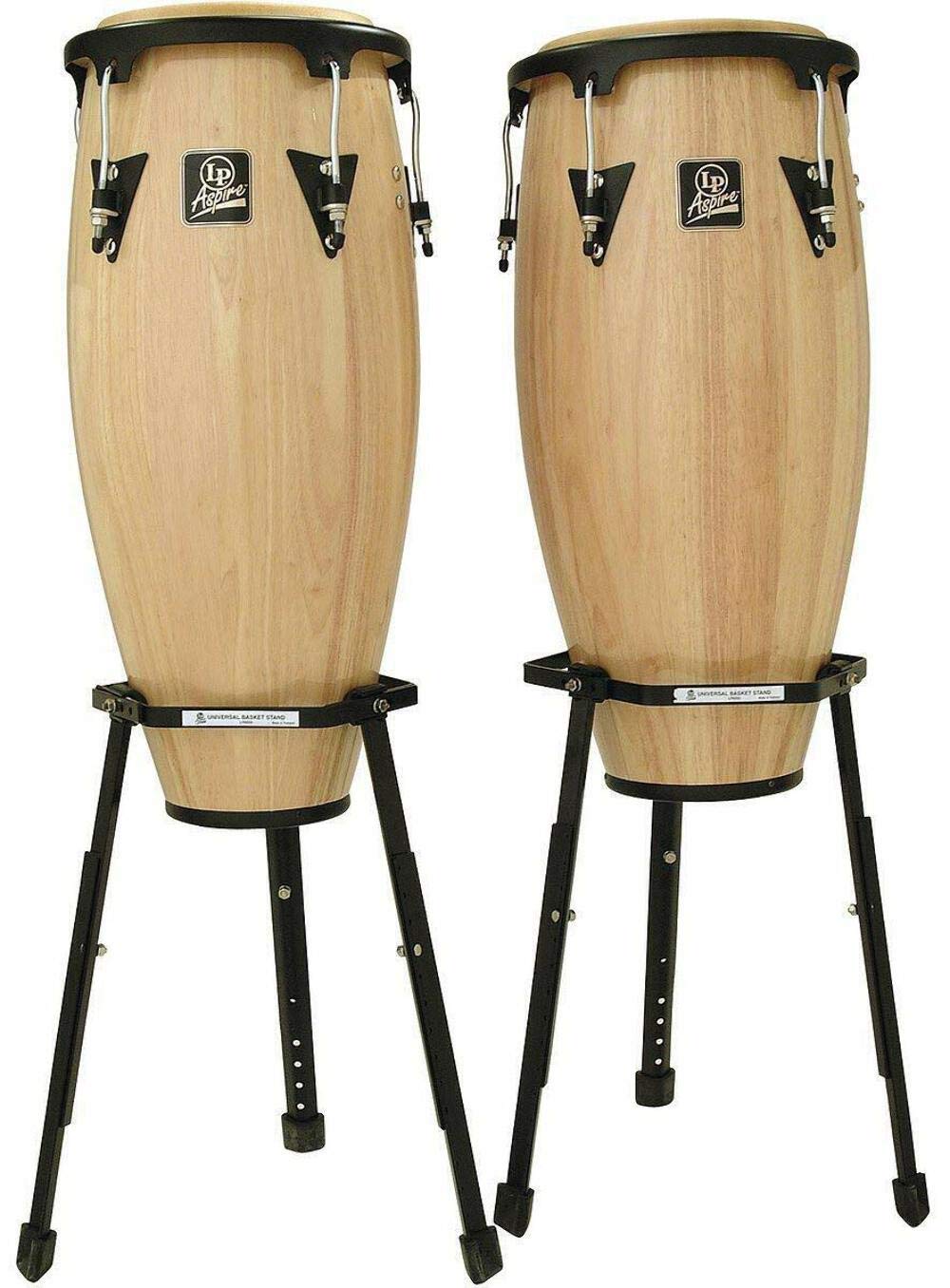 Latin Percussion LPA646B-AW Conga Drum Naturale/Nero