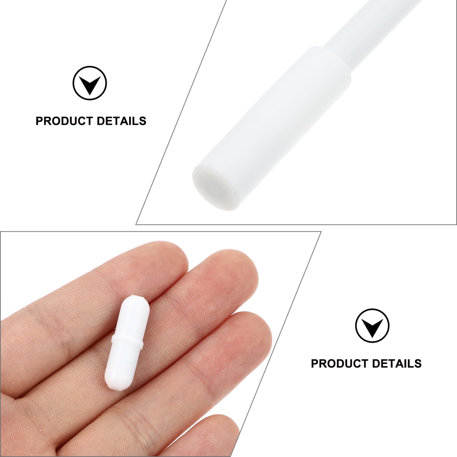 OUNONA 2sätze Labor Magnetrührer Set Ptfe-beschichtete Rührstäbe Für Chemische Anwendungen Teiliges Set Für Und Heimlabor Resistent Gegen Chemikalien Und Hohe Temperaturen