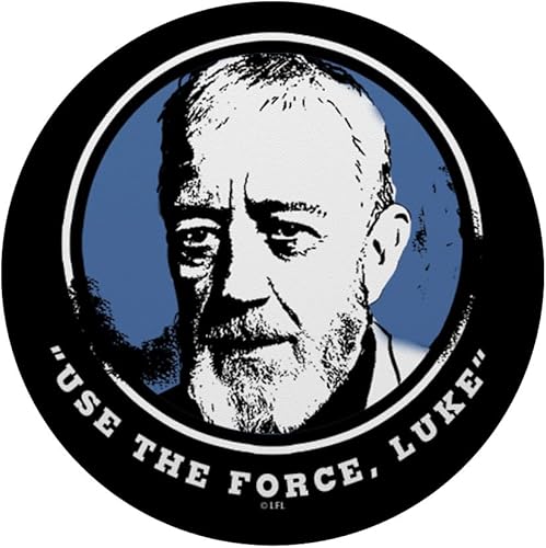 Miniatura 3 de Star Wars Obi Wan Kenobi Use The Force Catchphrase Retro Art PopSockets PopGrip agarre intercambiable para teléfonos y tabletas