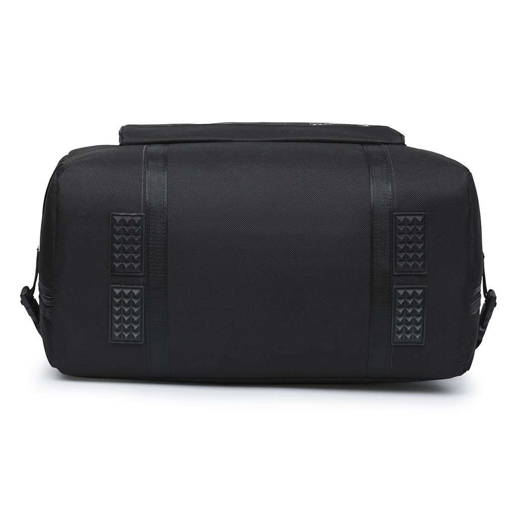 Étui de transport imperméable rembourré pour piano accordéon 60-120 basses avec double bandoulière Noir 80-96 basses