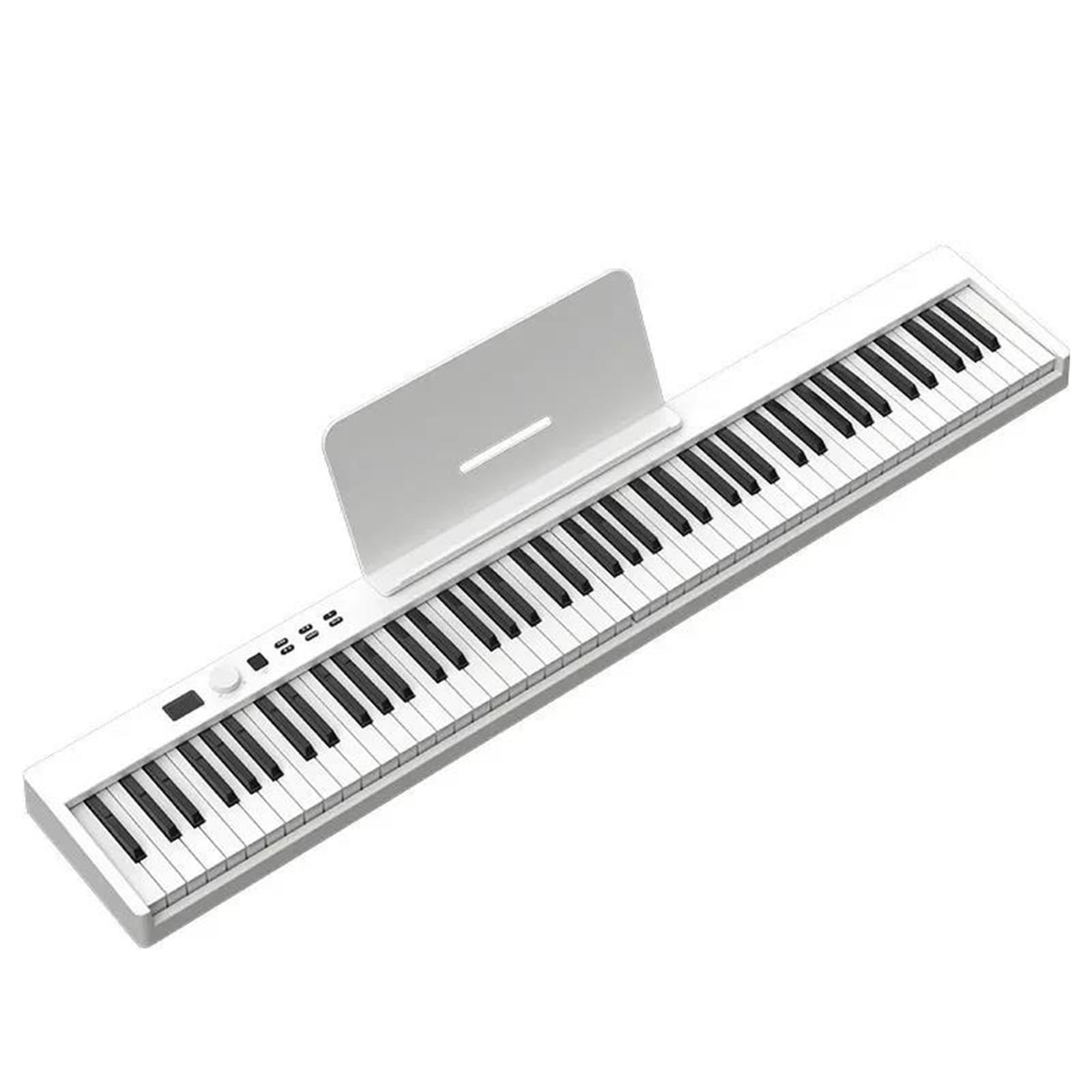 Pianino Elektroniczne 88 Klawiszy Elektroniczny Kontroler Pianina Dla Dorosłych Klawiatura Muzyczna Profesjonalna Przenośna(Type4)