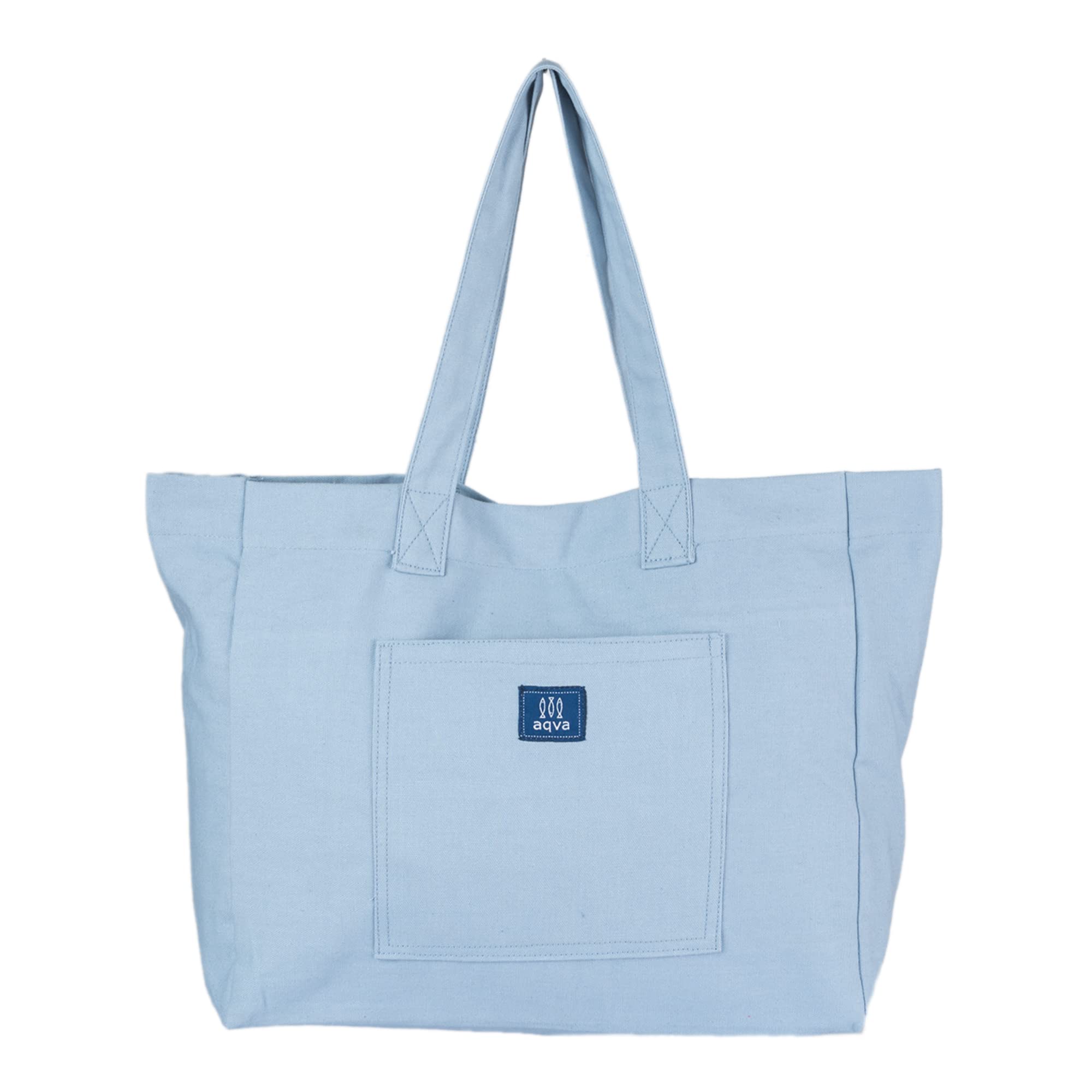 Women Cotton Canvas Tote Bag, Solid Color Shoulder Bag With Magnetic Button Closure, Canvas Handbag For Shopping, Travel, Work, Beach, Office, College-image-35