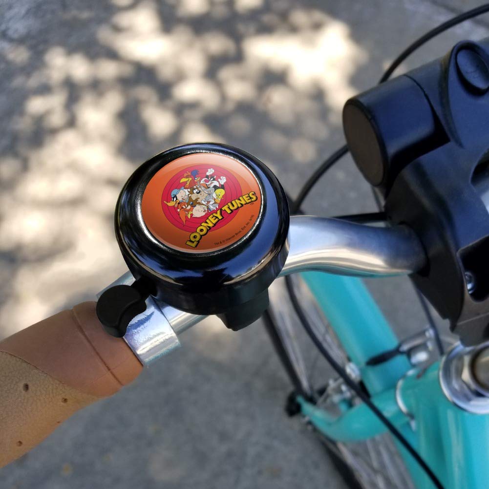 GRAPHICS & MORE Looney Tunes Group Bicycle Handlebar Bike Bell