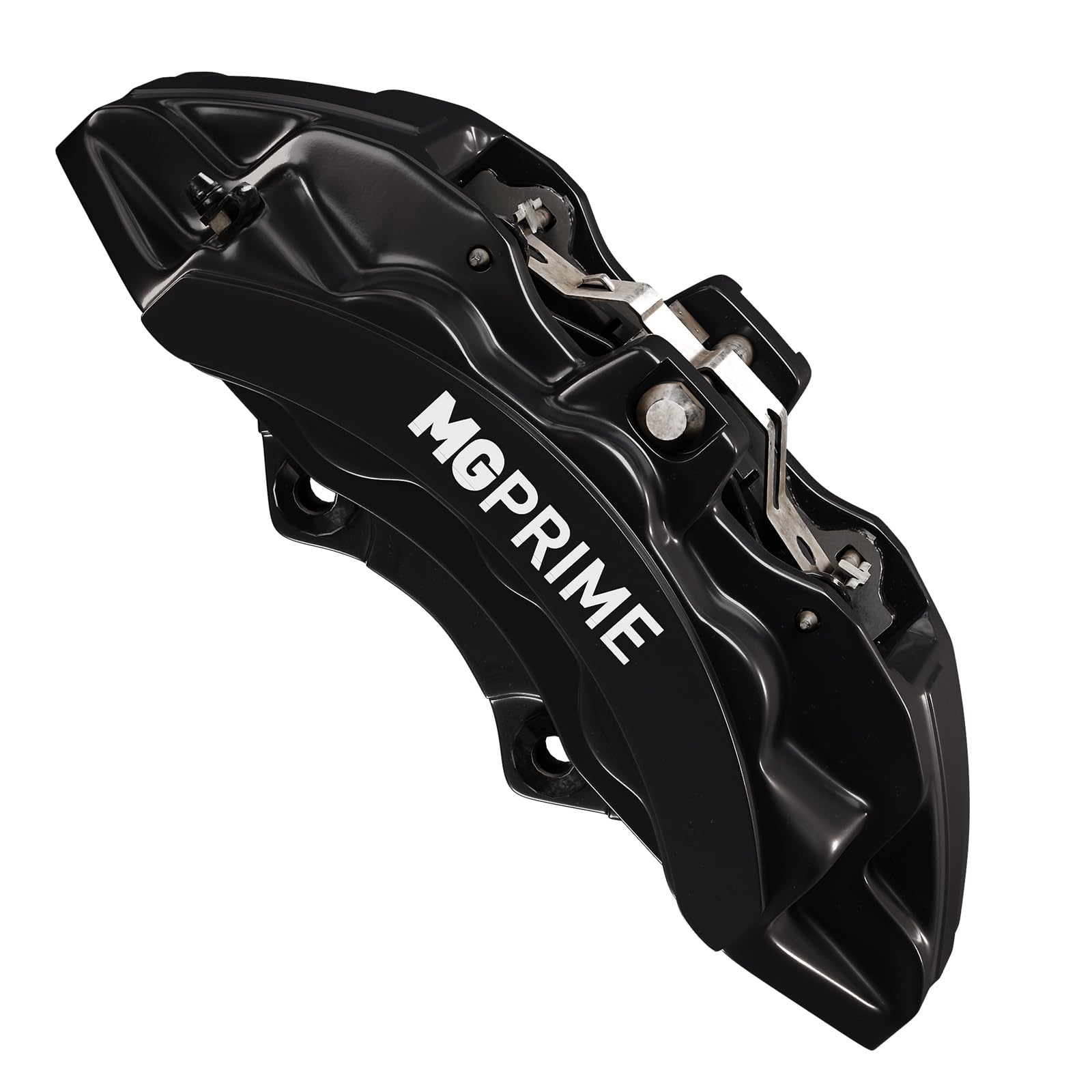 MG PRIME 2K Bremssattellack Midnight Black Sprühdose 2 Komponenten Einschichtlack Autolack schnell trocknend (Farbe ähnlich RAL 9005 Tiefschwarz)