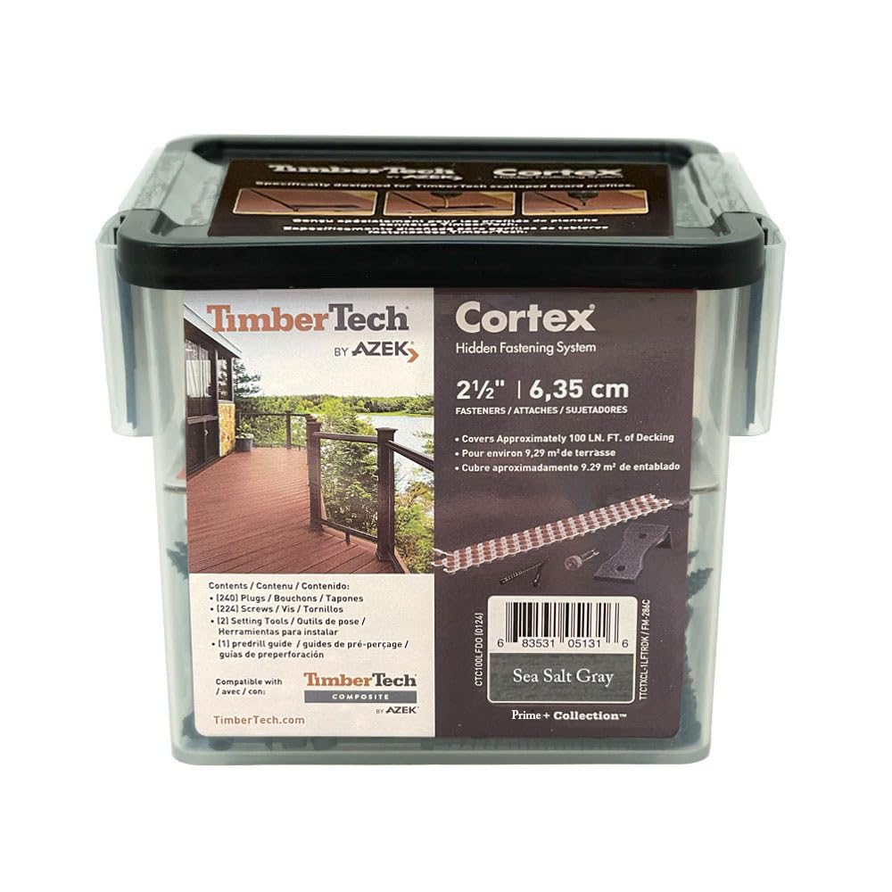 Photo 1 of TimberTech Collated Cortex Hidden Fasteners - Sea Salt Gray