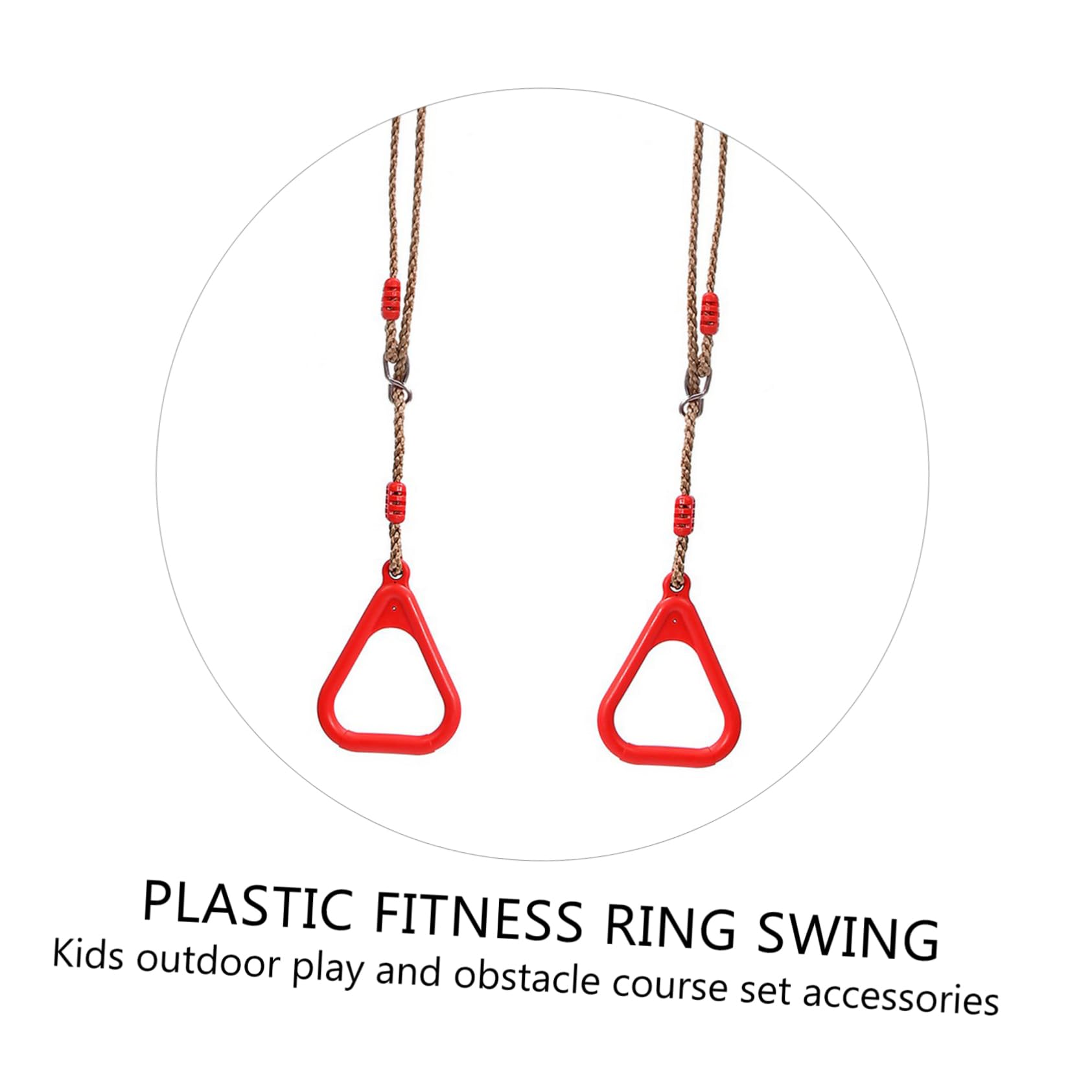 BESPORTBLE Playground Climbing Ring Boys and Girls Swing Ring for Boys and Girls Play Random Style