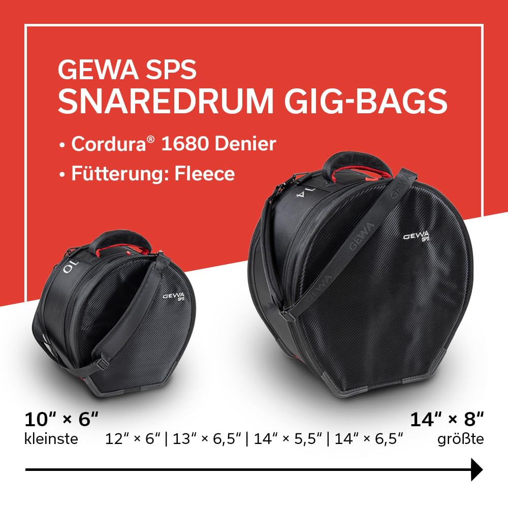 GEWA SPS Snare Bag 14x5.5in