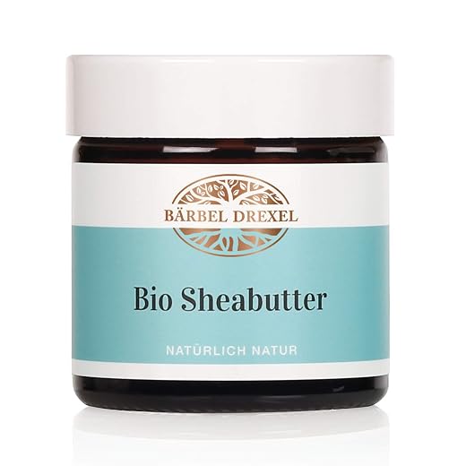 BÄRBEL DREXEL® Sheabutter Bio Unraffiniert Kaltgepresst (100ml) Bio-Sheabutter Rein & Natürlich, Pur 100% Vegane Bio Herstellung Deutschland Premium Shea Butter Parfümfrei Körperbutter Ohne Zusätze