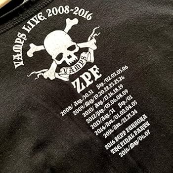 Amazon.co.jp: VAMPS zepp福岡 ファイナル Tシャツ HYDE K.A.Z