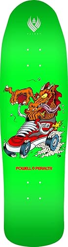Powell Peralta Steve Caballero Half Cab Lime Flight - Tabla de patineta (8.9 x 31.8 pulgadas)