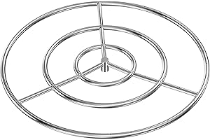 Skyflame 30-Inch Round Fire Pit Burner Ring: Transform Your Patio with Endless Fireside Moments