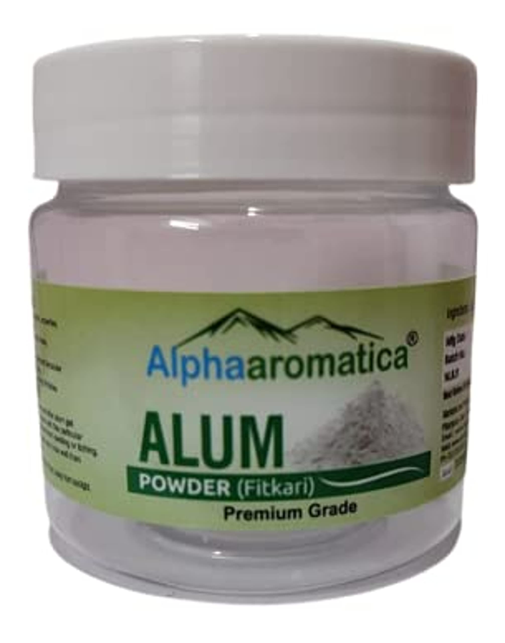 Alphaaromatica Alum Stone Powder Fitkari 100gms Jar (B095DPX6ND) Amazon Price History, Amazon Price Tracker