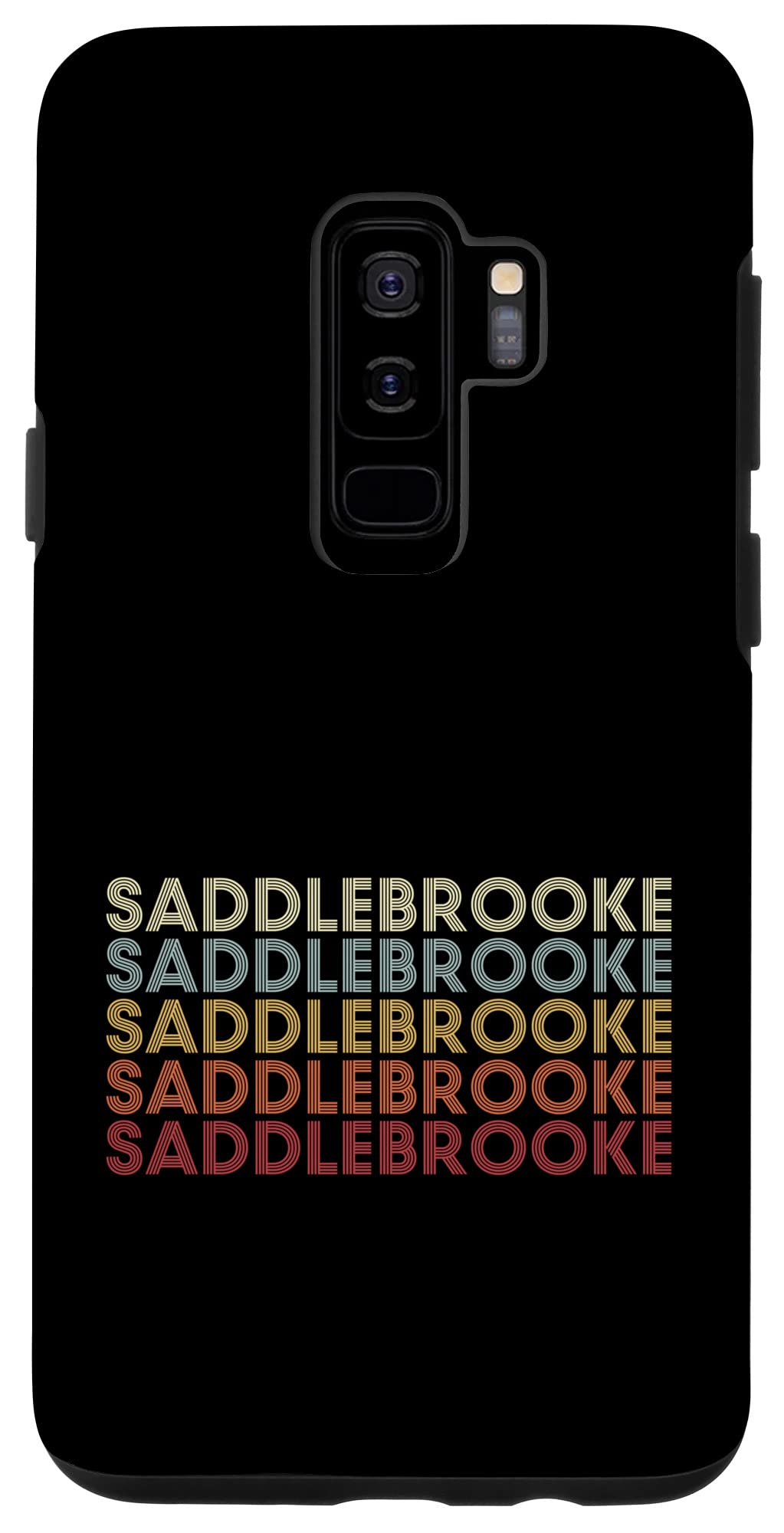 Galaxy S9+ Saddlebrooke Arizona Saddlebrooke AZ Retro Vintage Text Case