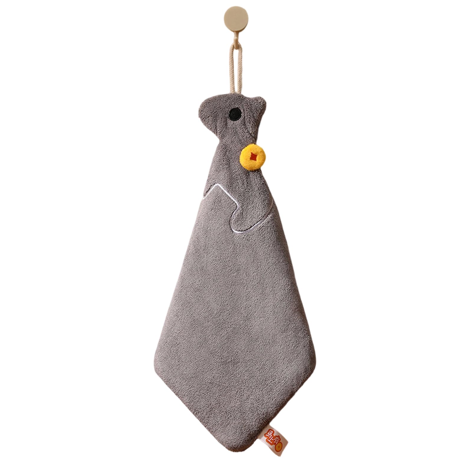 Yhplxyuus Festives Hand Towel Velvets Fleece Fabric Adorable Horse Pattern Super Absorbent Kitchen Bathroom Towel with Hanging Loop Gift Absorbent Hand