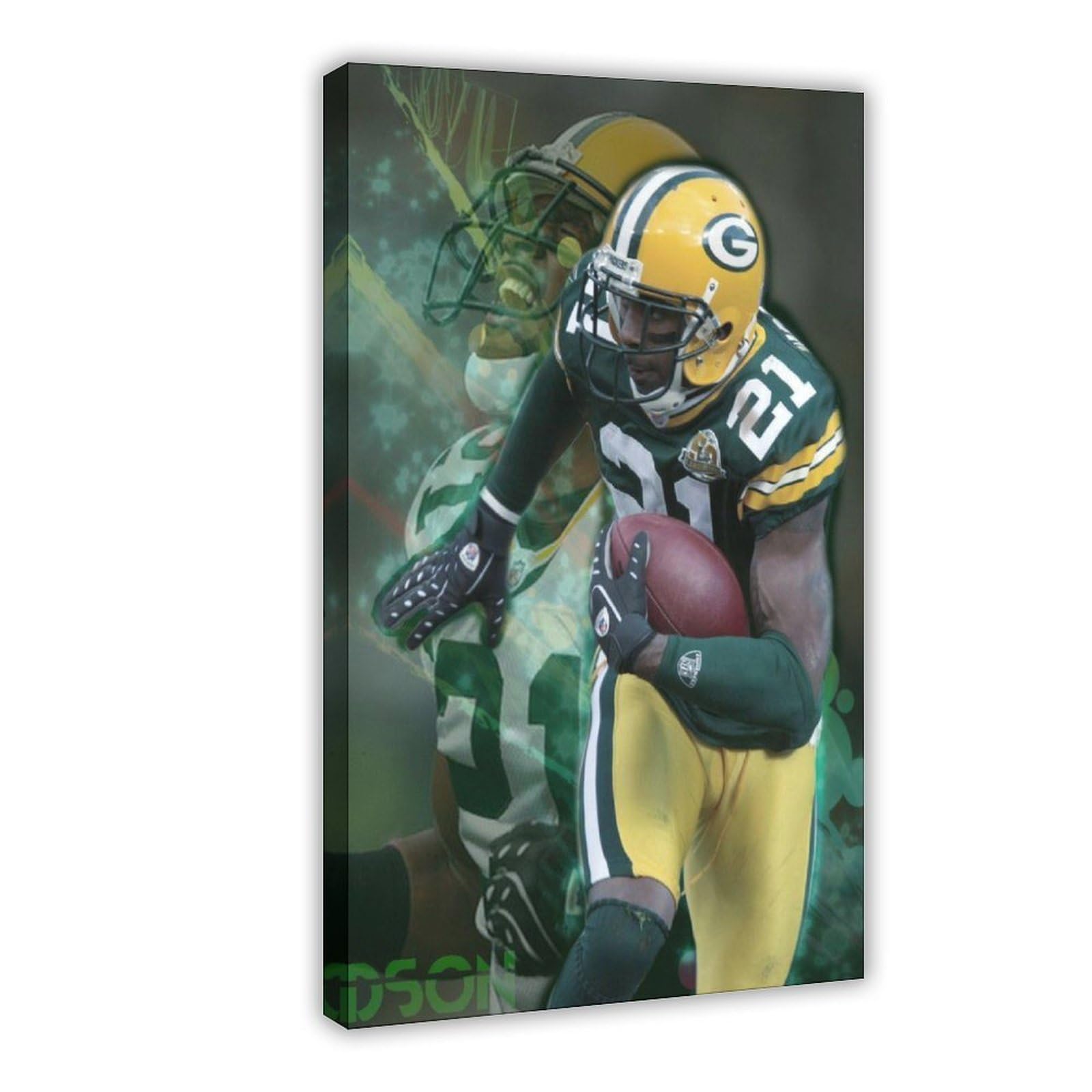 SYLaby Charles Woodson Rugby Player Poster179 Canvas Poster Wall Art Decor Print Picture Paintings for Living Room Bedroom Decoration Frame:24x36inch(60x90cm)