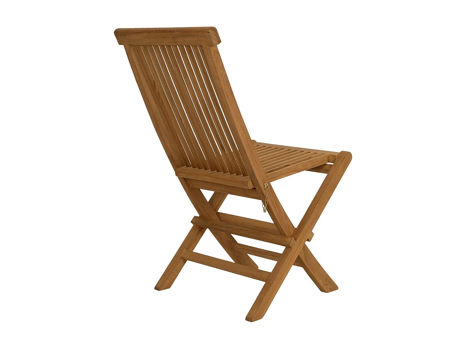 Vente-unique - Silla de jardín 2 plazas Byblos - Teca - Color Natural Claro