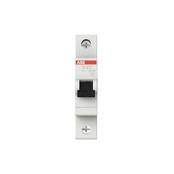 ABB SH201-B32 Miniature Circuit Breaker, 1 Pole, 32 Amp ABB2CDS211001R0325