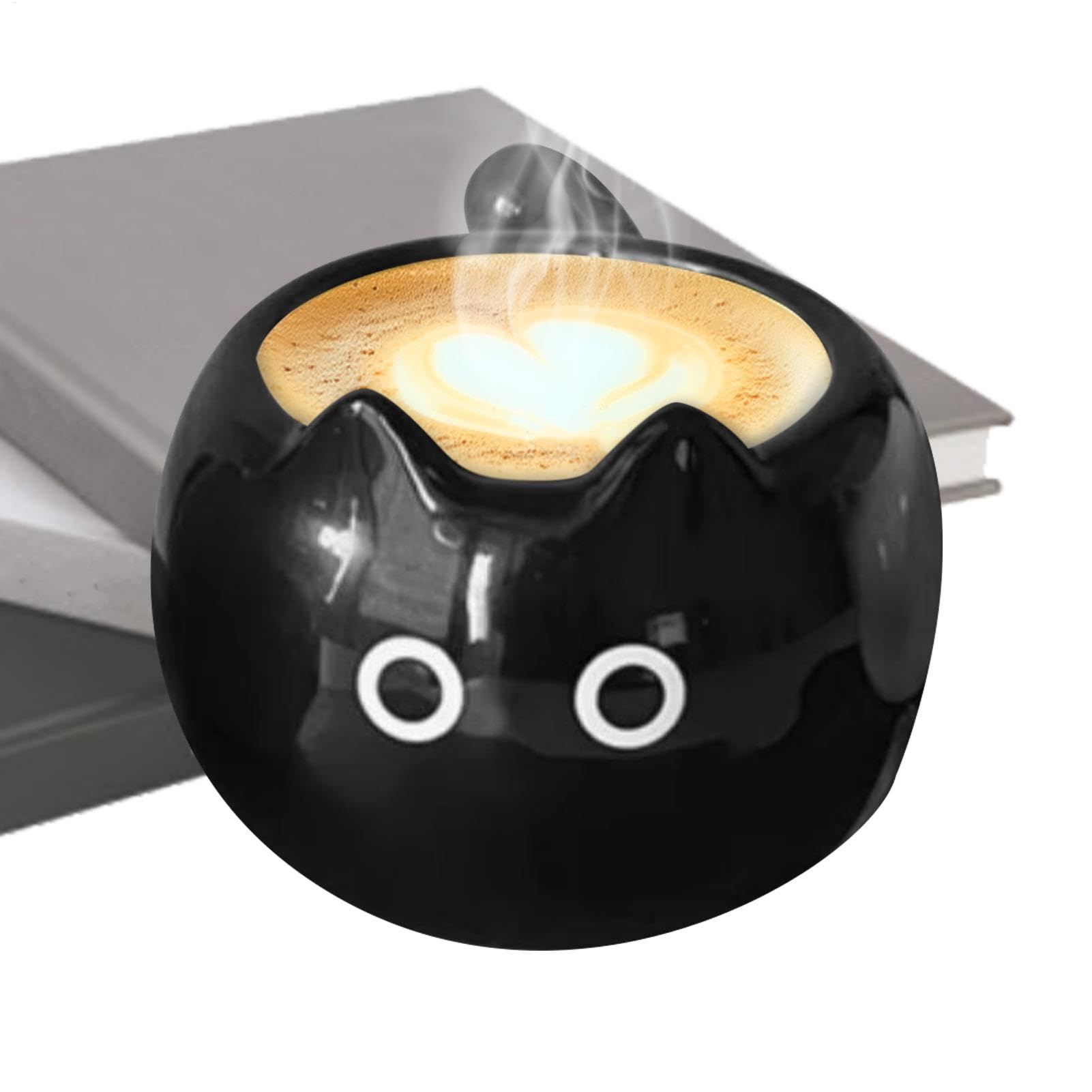 Taza de café gato | Taza de té de cerámica gatito siamés de 210 ml | Taza linda del gato | taza de café de té en | Tazas para hombres y mujeres bebidas calientes | Tazas de agua lindas |