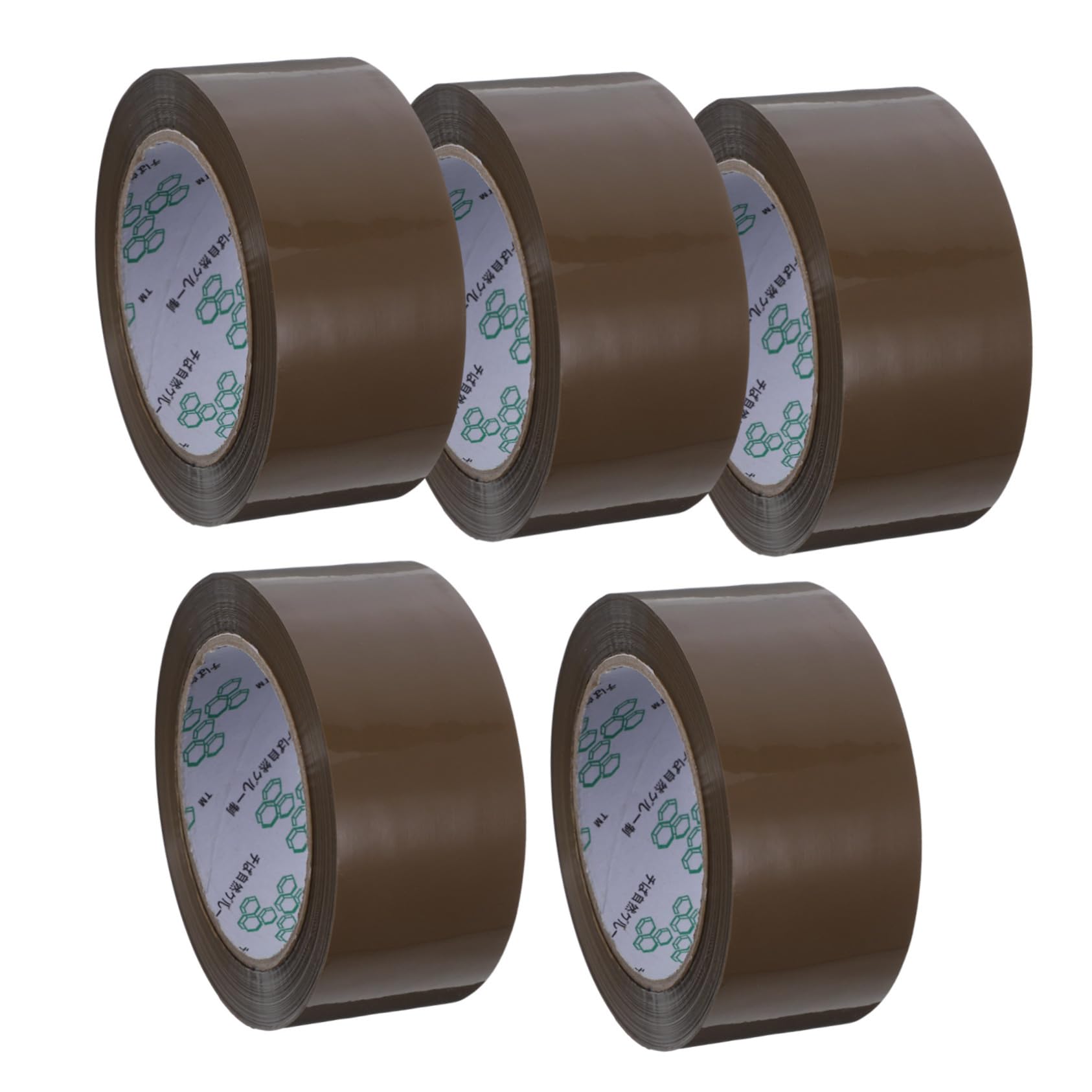 5rotoli Nastro Adesivo per Imballaggio Sigillante per Scatole Spedizione Resistente per Imballaggio e Traslochi