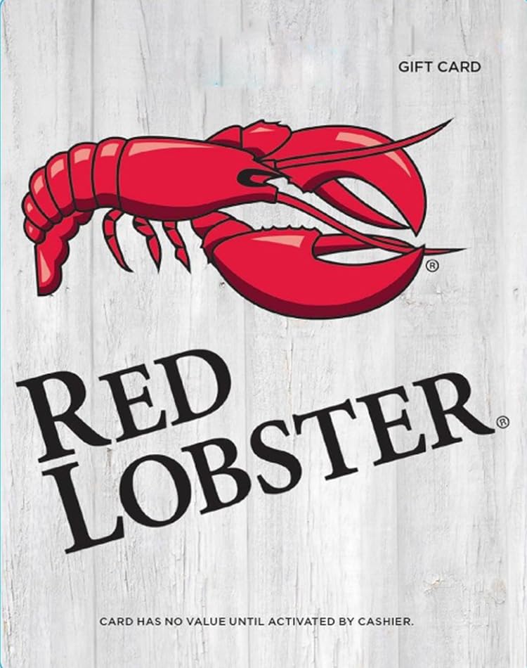 Red Lobster Gift Card (Standard) Thumbnail