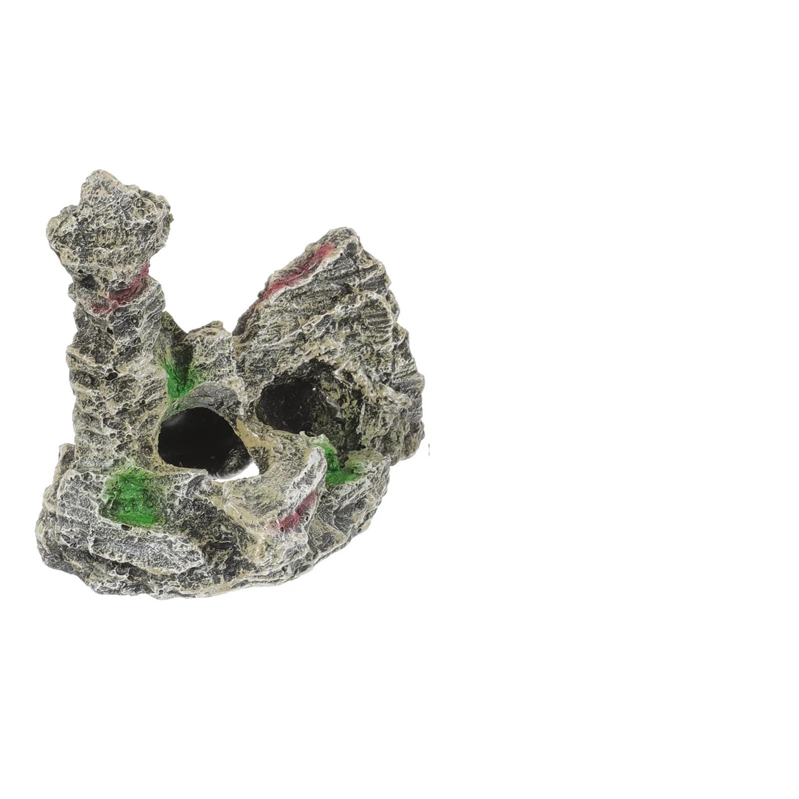 XIEHYA 3Pcs Resin Fish Tank Rockery Decor For Decoration