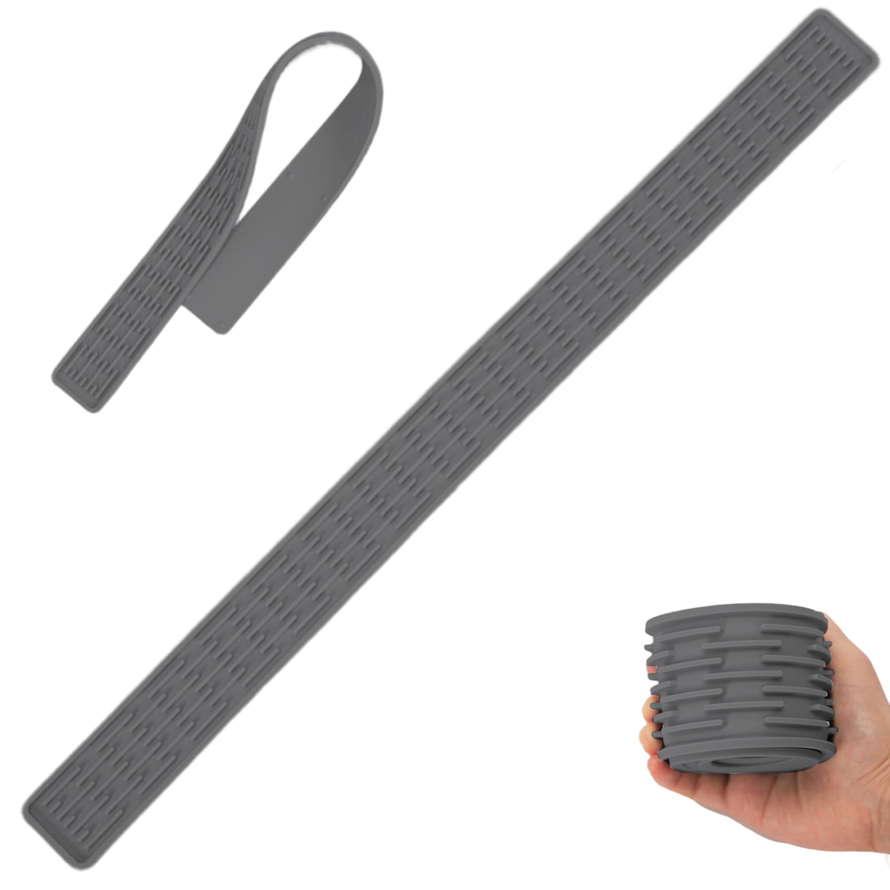 Alfombrilla de drenaje de silicona ultrafina con base antideslizante para cocina y baño