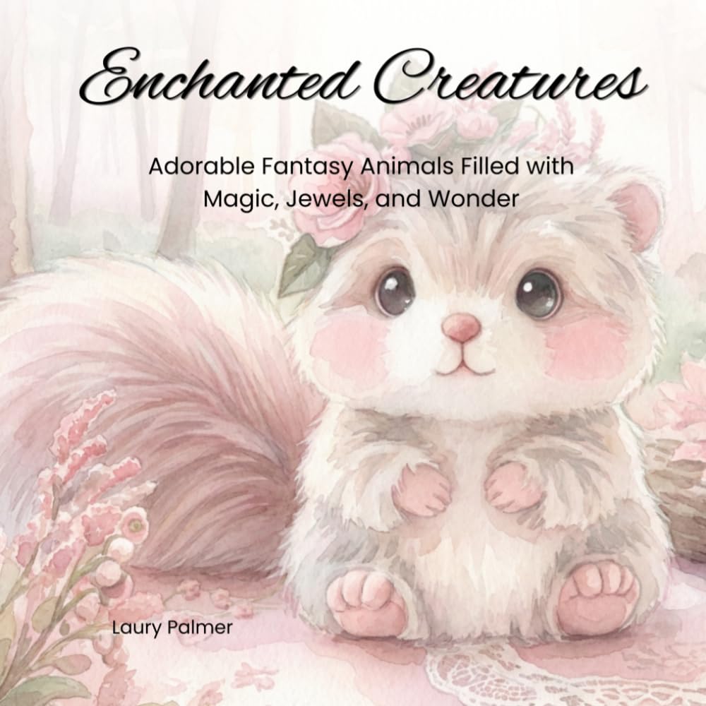 Enchanted Creatures: Adorable Fantasy Animals Filled with Magic, Jewels, and Wonder