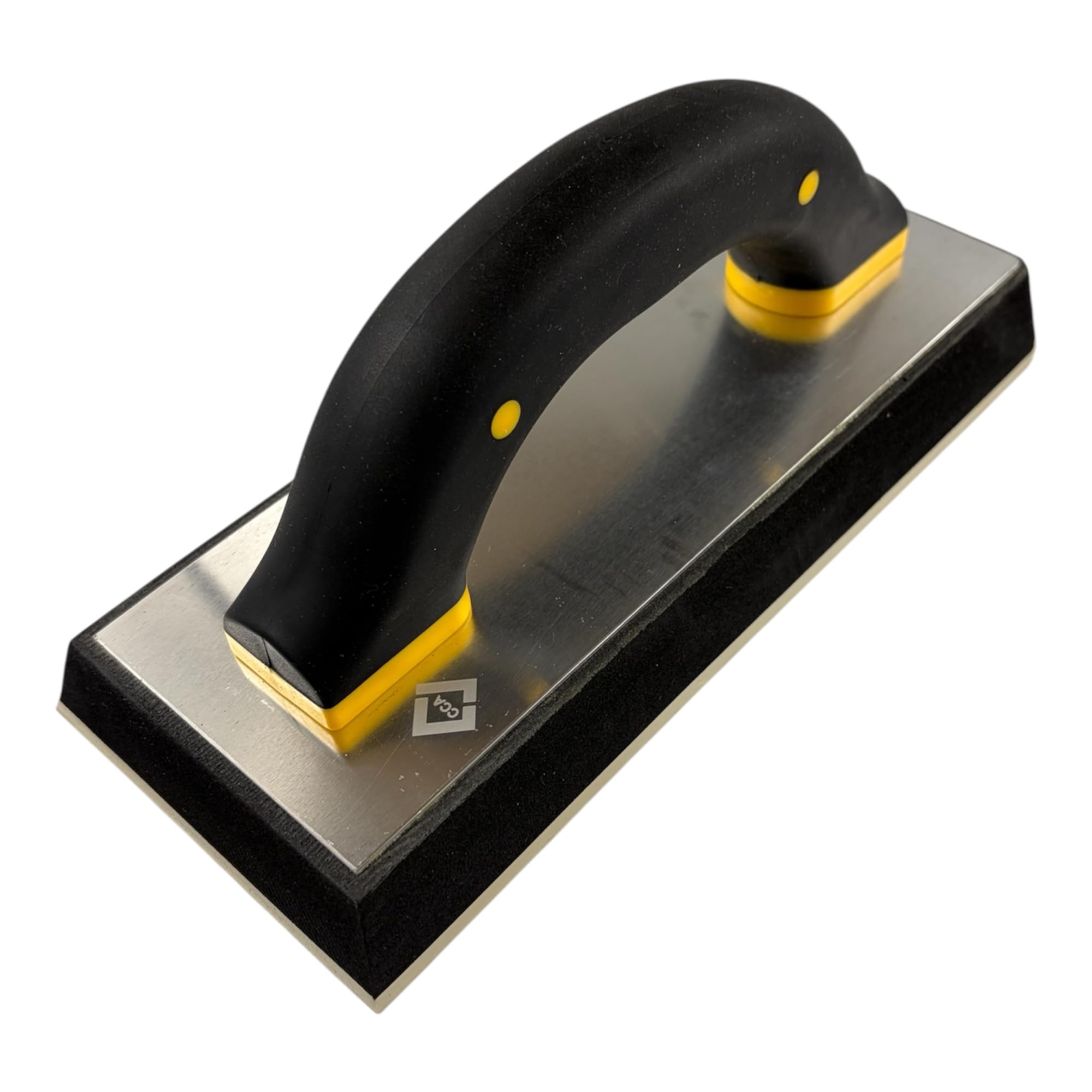 CCA Soft-Grip Grout Float, Density Foam Pad on Aluminium Plate 100 x 240mm