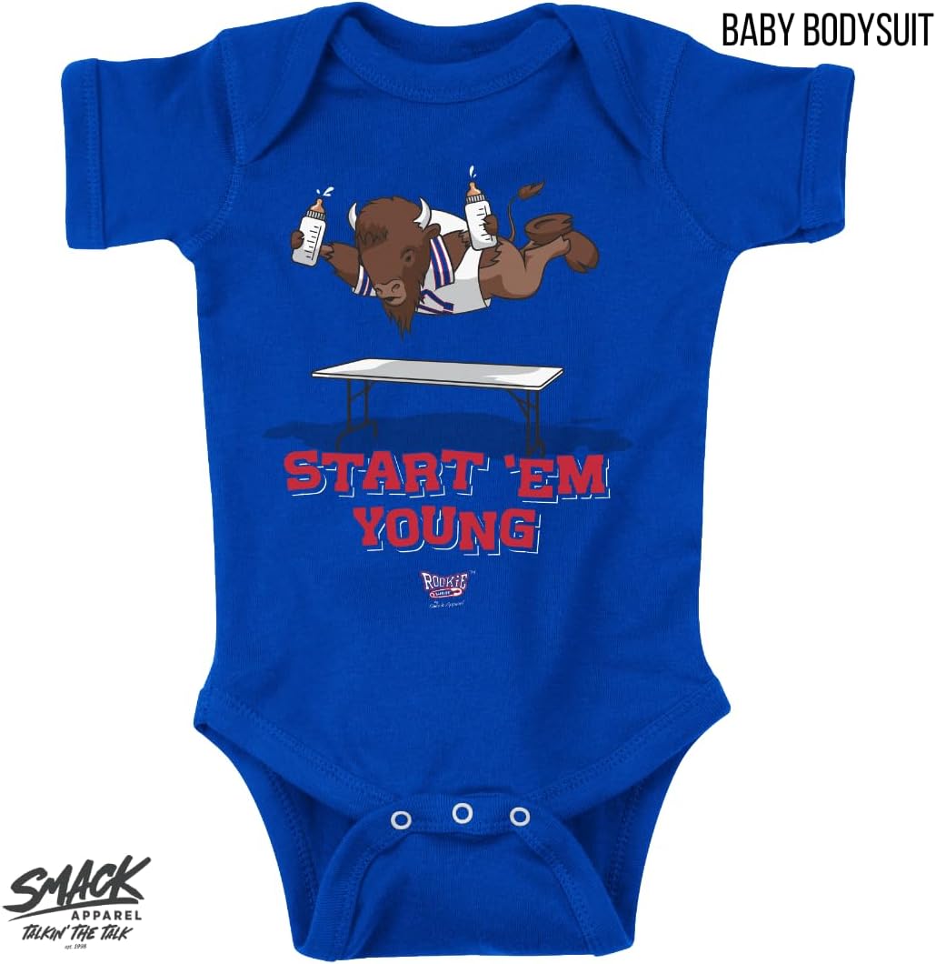 Start 'Em Young Baby Apparel for Buffalo Football Fans (NB-7T) - Image 2