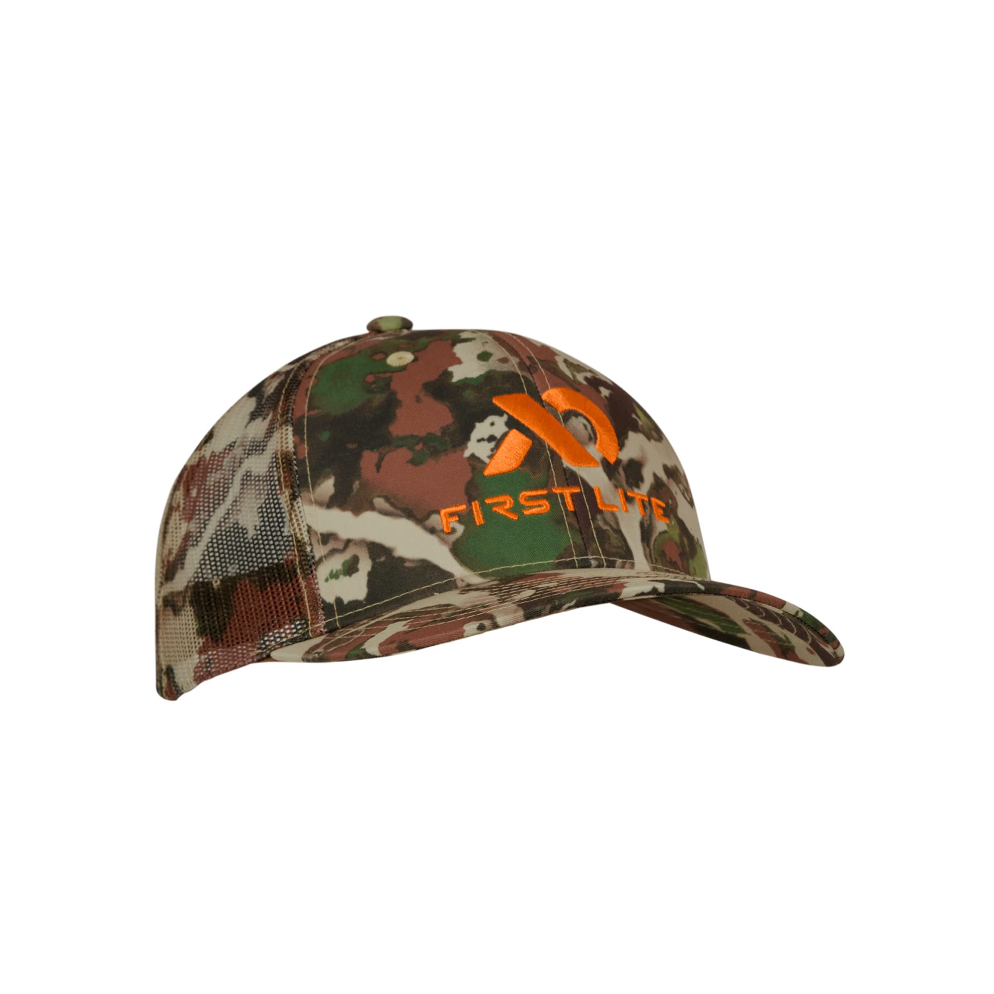 First LiteTrucker Hat - Lightweight Mesh Camo Hunting Cap