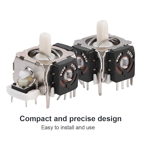 Miniatura 4 de FOSA 5 Pcs Xbox 360 Analog Stick 3D JoystickThumbstick Sensor Rocker Axis Module Replacement for Xbox 360 Wireless Controller Gamepad Replacement