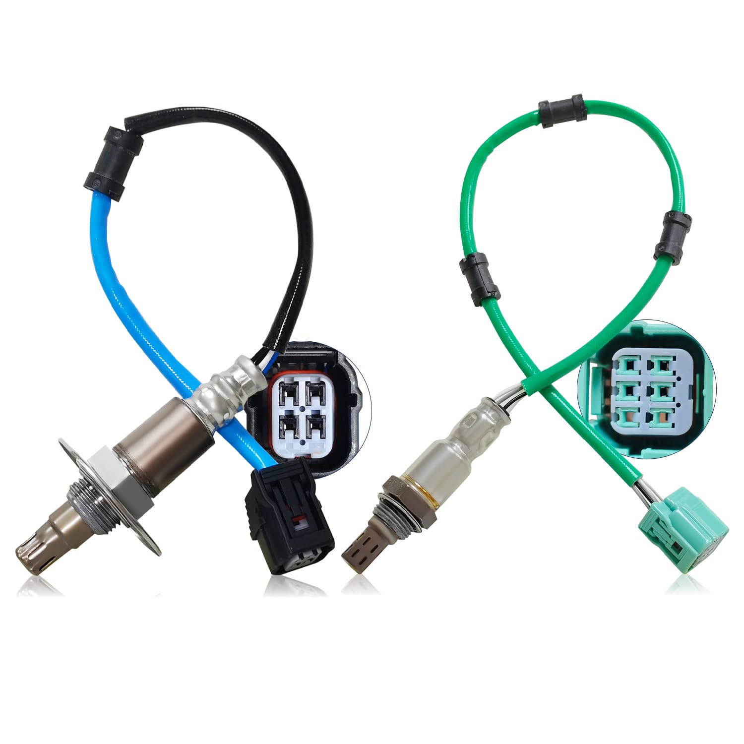 2Pcs 234-9062 234-4359 Upstream Downstream Oxygen O2 Sensor Compatible with Honda CRV 2.4L l4 2007 2008 2009, Replace 36531-RZA-013 36532-RZA-014