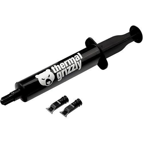 Thermal Grizzly - Hydronaut - 26 Gram/10 ml - Conductive High Performance Thermal Paste - Ideal for Air and Water Cooling CPU/GPU/PS4/PS5/Xbox - for Large Cooling Surfaces