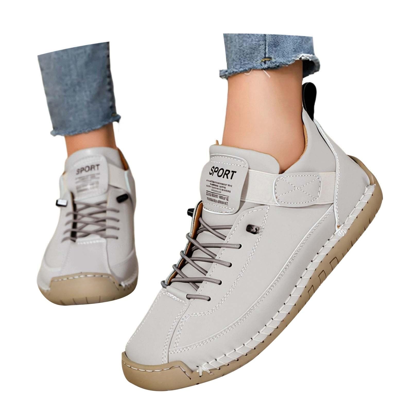 Scarpe da ginnastica a piedi nudi da donna, senza lacci, casual, leggere, traspiranti, larghe, ortopediche, per tutti i giorni, nere