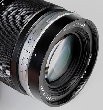Voigtlander E 75mm F1.8 Portrait Heliar for E Cameras