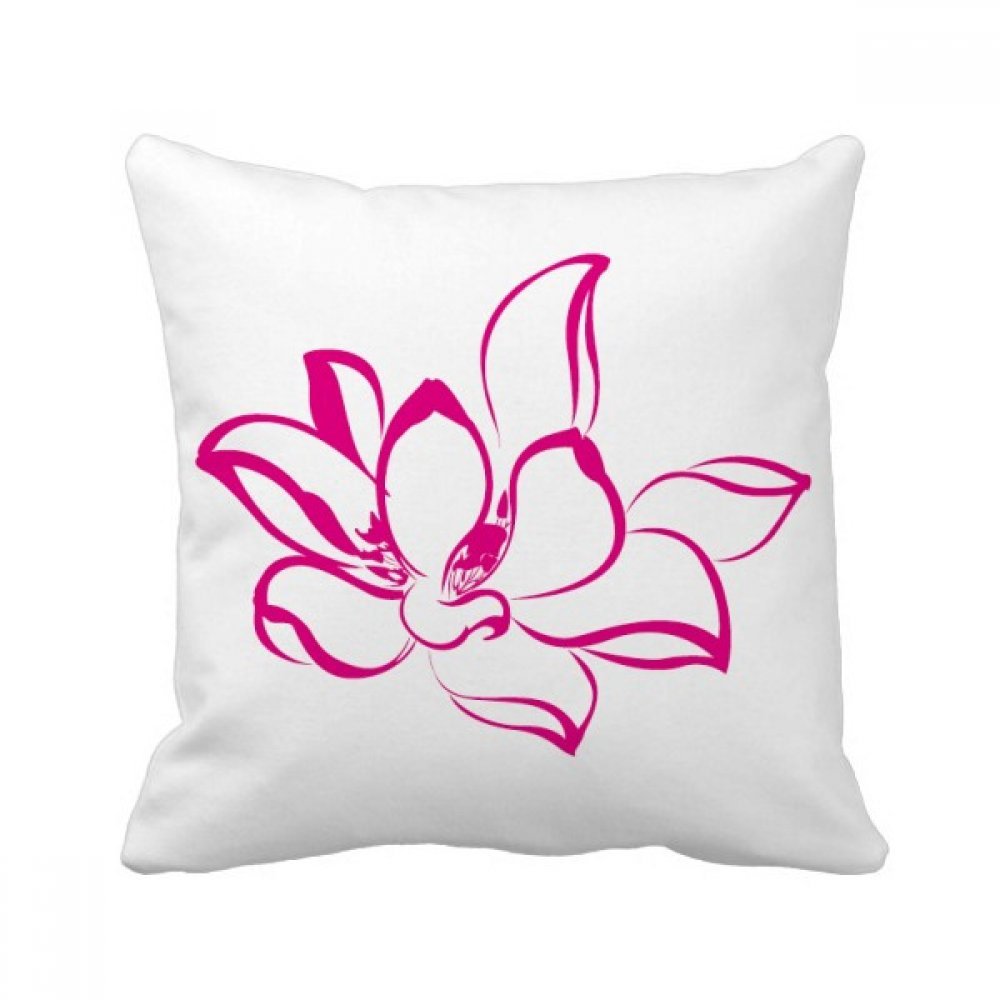 Oreiller Lotus Rose 40x40 pour sublimer votre canapé de salon