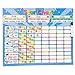 Roscoe Learning Responsibility Star Chart | Customize for 1-3 Kids | Magnetic Chore Reward System