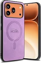 MOJIA Magnetic Case for Honor 600 5G/600 Pro 5G, [Camera Protection] [Anti-Fingerprint] Ultra Thin Case Compatible with Magsafe Purple