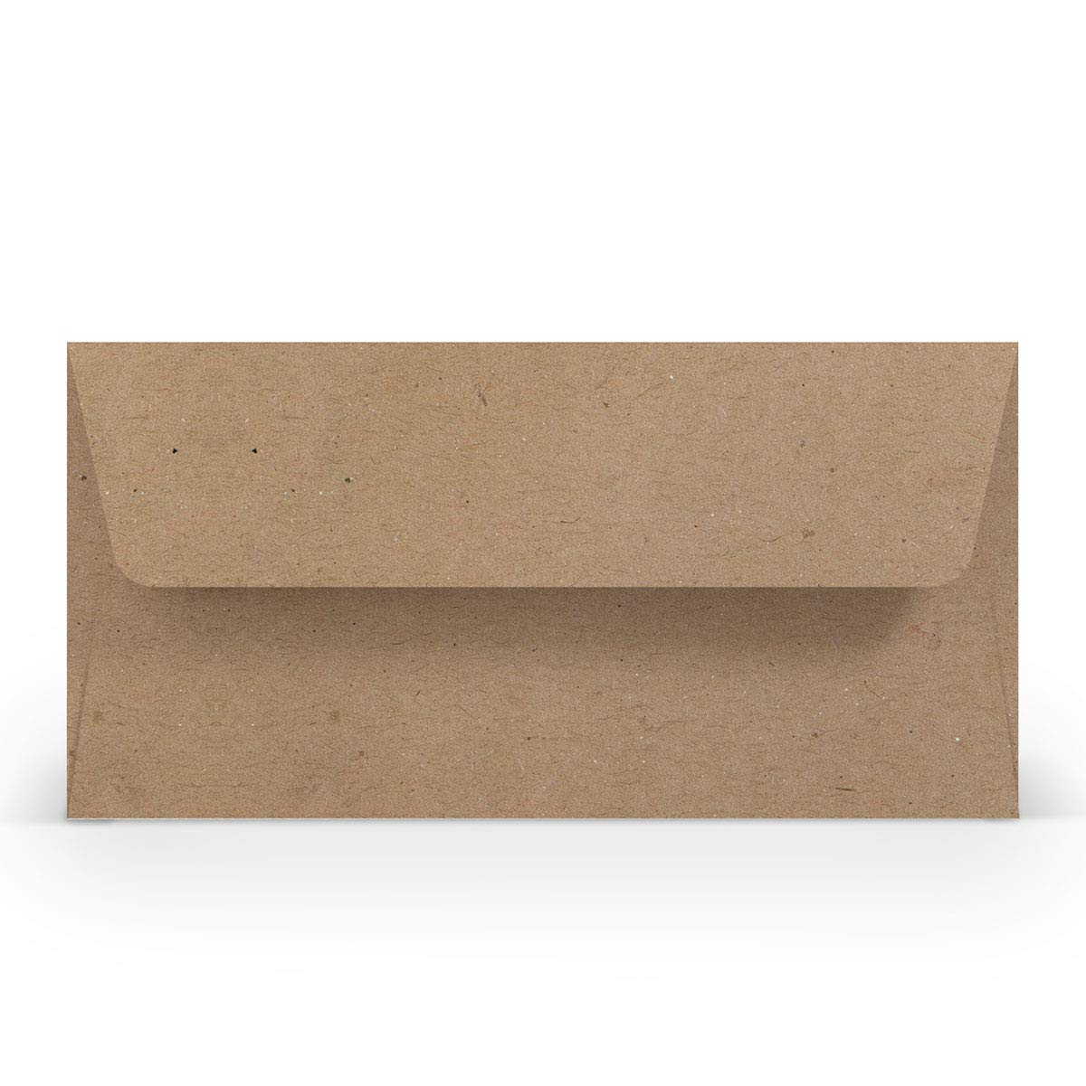 PAPERADO 250 kopert DIN długi/DL - papier typu kraft - 100 g/m² koperta bez okienka 22 x 11 cm - koperty z klejem, prosta klapka