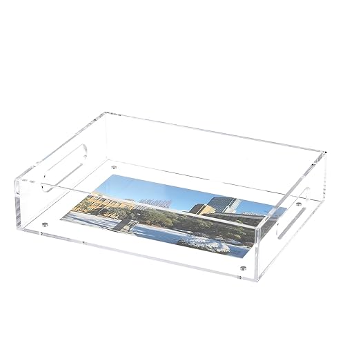 Acrylic Tray Acrylic Serving Tray with Handle Acrylic Tray with