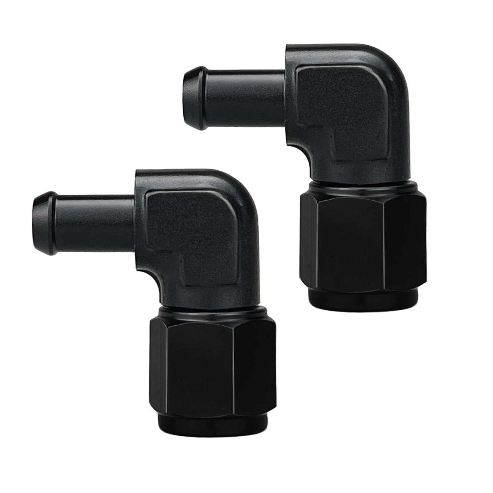 8AN Female Flare Swivel To 8AN -8 ORB Male O-ring Boss 90 Degree - Foto 3